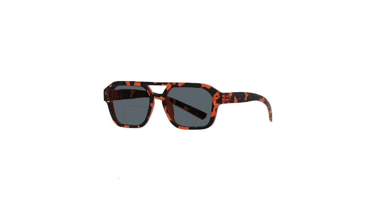 Eyekepper Bifocal Sunglasses For Women Men 1.75, Tortoise Pilot Frame