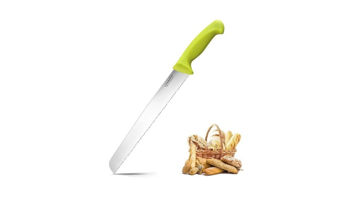 Cook N Home Professional Cutlery 10 Inch Bread Slicer Knife,