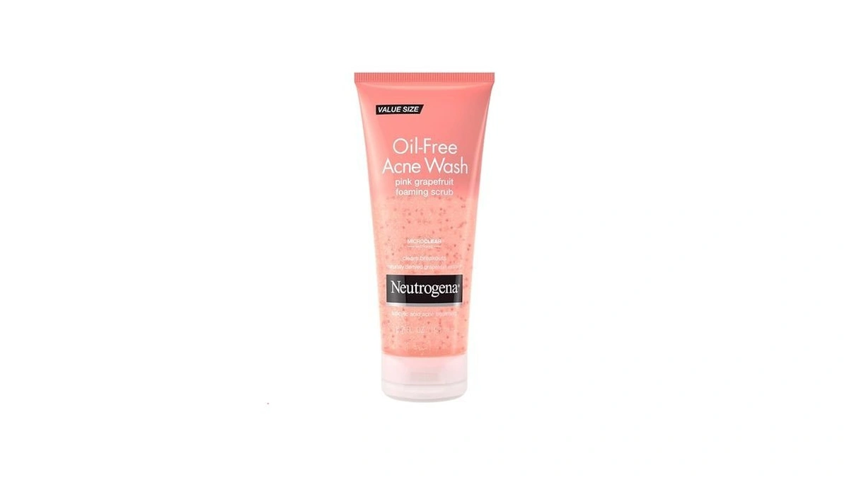 Neutrogena Oil-free Acne Wash Pink Grapefruit Face Scrub With 2%