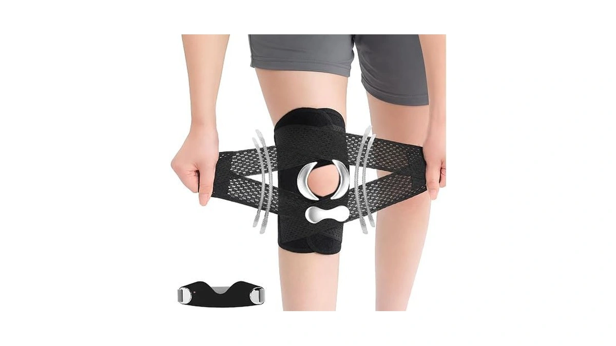 Vofonn Knee Brace,includes 1 Patella Band,a Knee Pain Relief Support