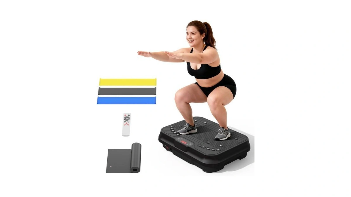 Dkdnsj Vibration Plate Exercise Machine For Lymphatic Drainage