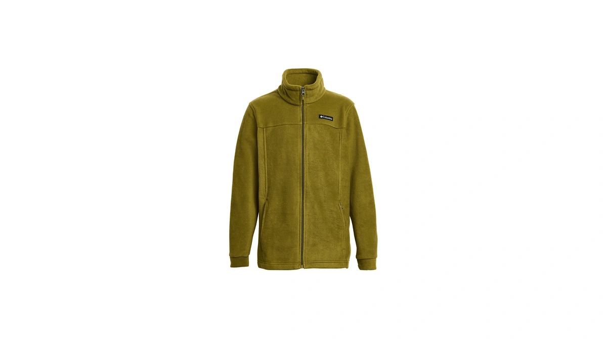 Columbia Youth Boys Steens Mountain Ii Fleece Jacket, Mossy Green,