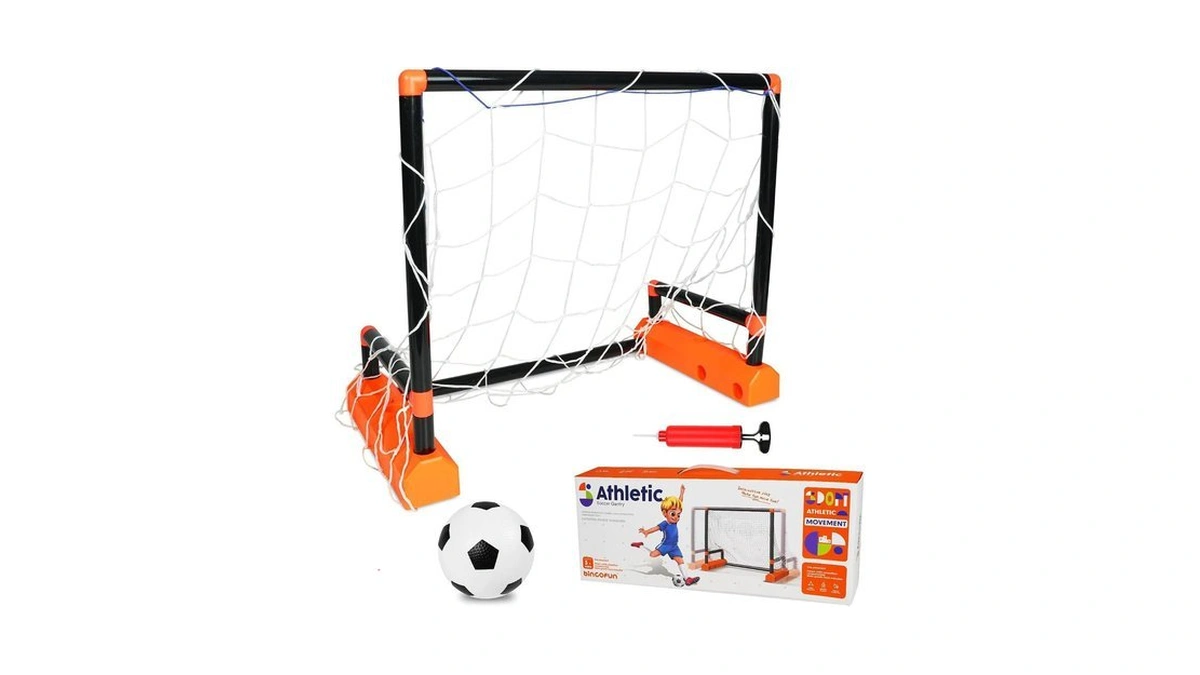Motorized Moving Soccer Goal For Kids Ages 3-5– Indoor/outdoor Interactive