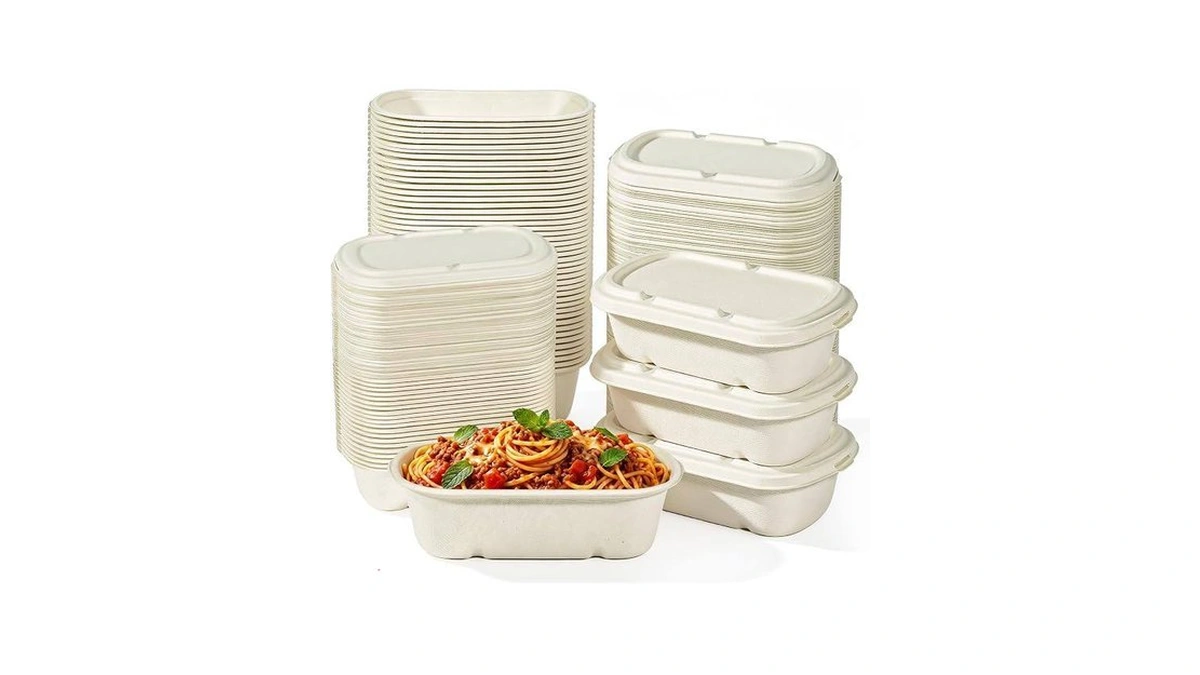 Bella Pluvia 50 Pack 24 Oz Disposable Meal Prep Containers