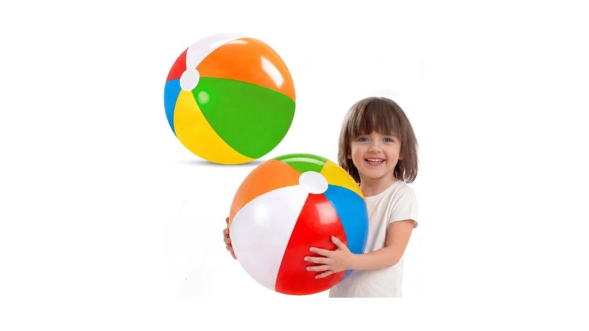 Joyin 2-pack 20" Beach Balls - Pool Toys Large Inflatable