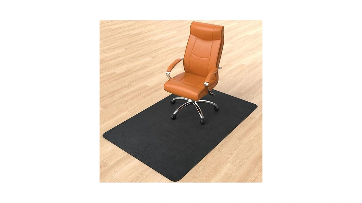 Mapuon Office Chair Mat For Hardwood Floor, 55"x36" Corduroy Large