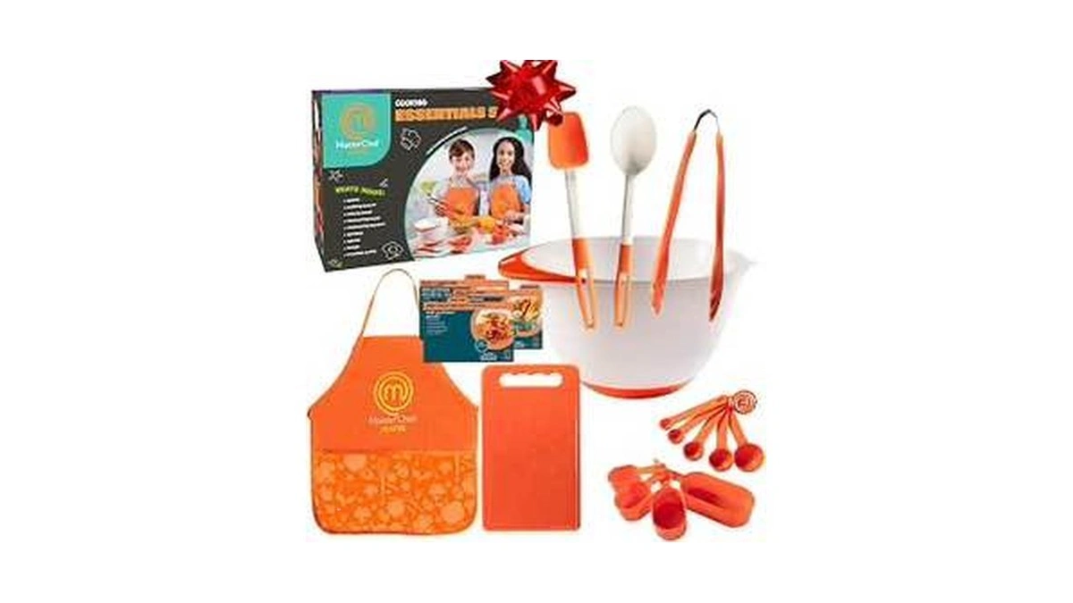 Masterchef Junior Cooking Essentials Set - 9 Pc. Kit Includes