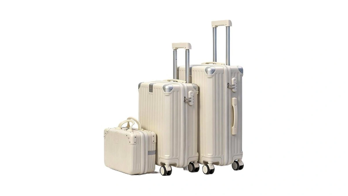 Hejihui Carry On Luggage With Spinner Wheels,pc Hard Shell Suitcase