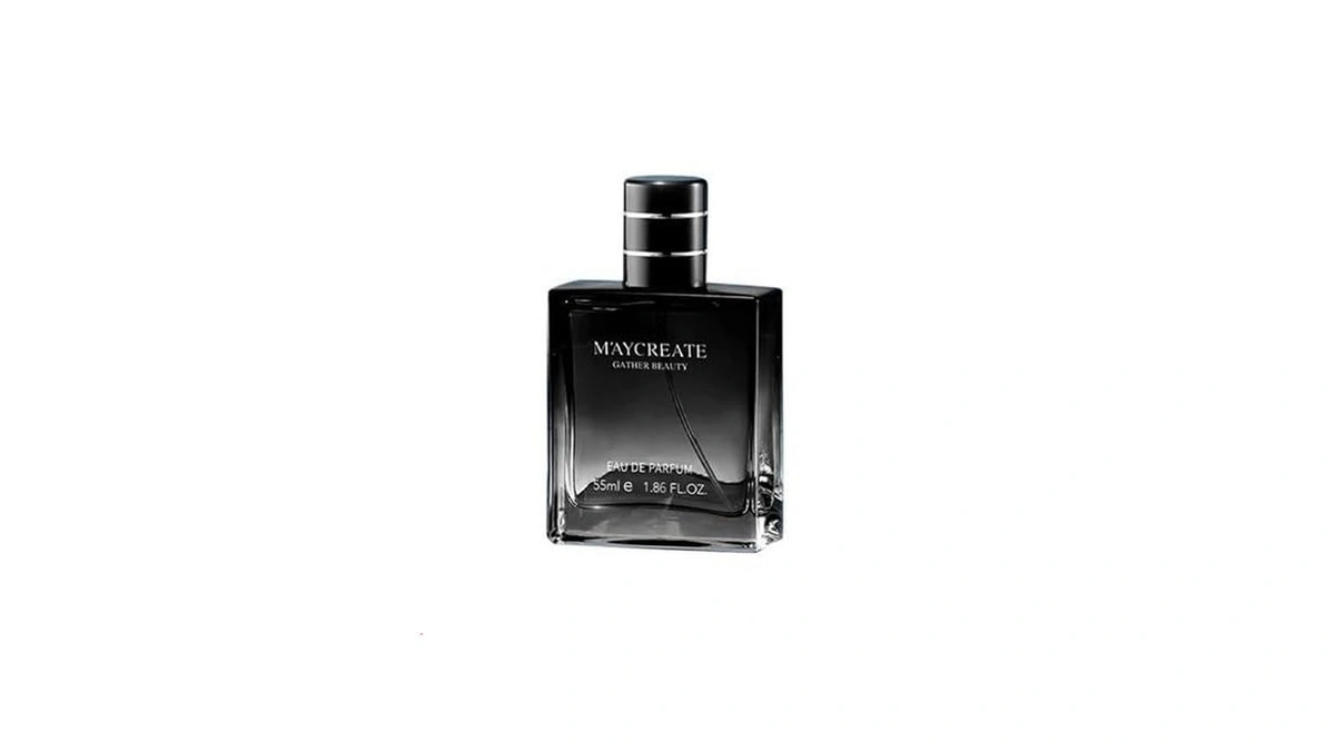 Men's Perfume, 55ml 1.86 Fl Oz, Black Glass Bottle Eau