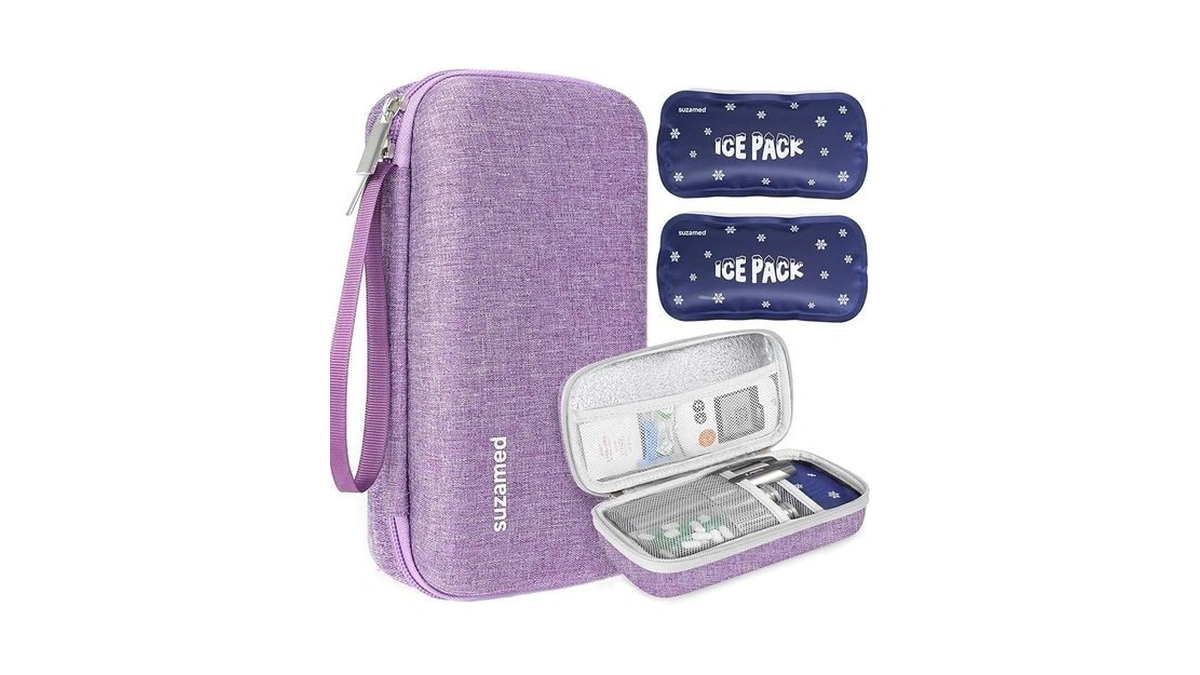 Insulin Cooler Travel Case With Diabetes Care,refrigerated Medicine Cooling Bag