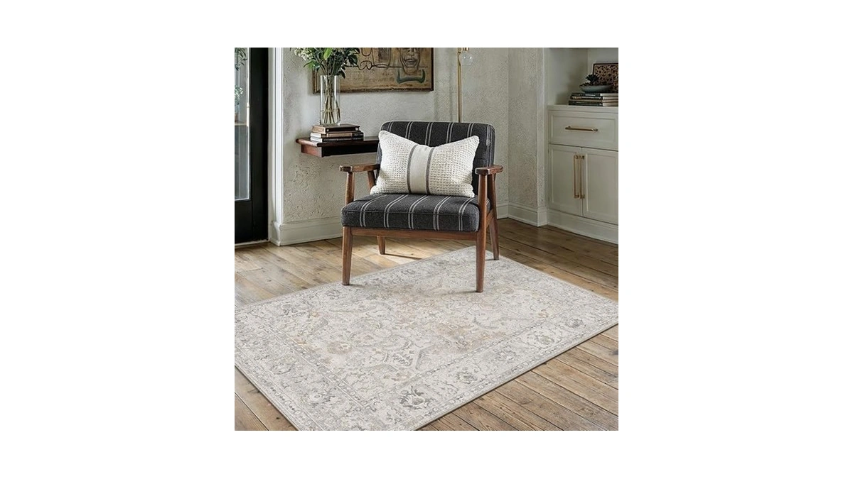 Hugear Area Rugs 3x5 Washable Rugs For Living Room Non-shedding
