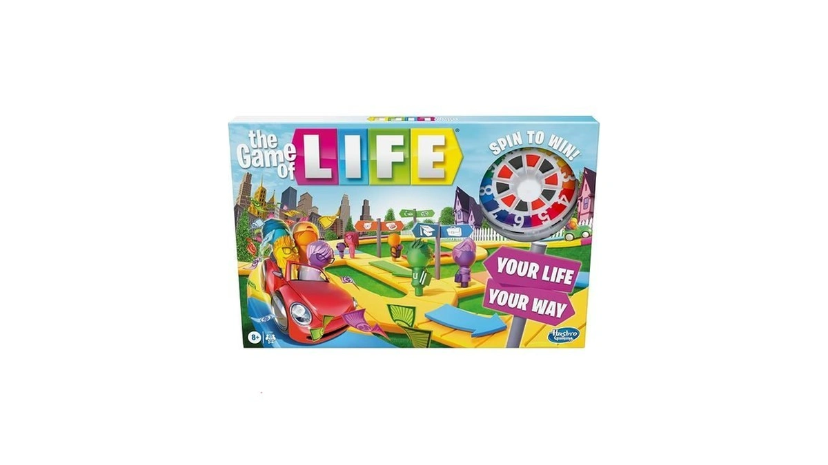 The Game Of Life Board Game, Family Games For Kids
