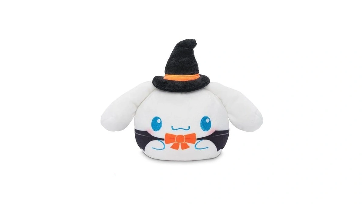 Teeturtle Reversible Sanrio Cinnamoroll Plushie 4-inch Halloween Two-sided Flip Plush
