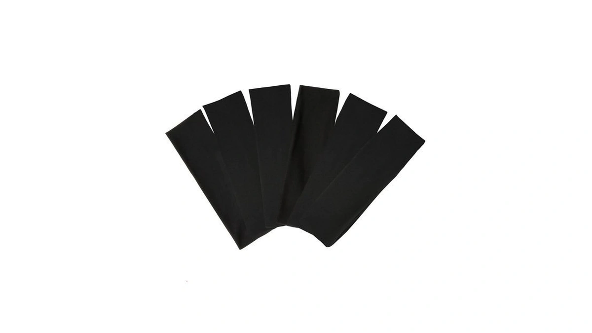 Terse Black Headbands For Women's Short Hair - Non Slip
