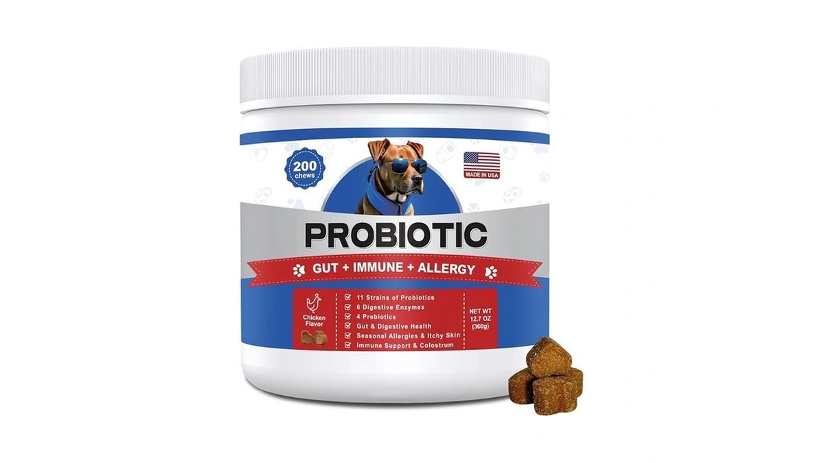 Probiotics For Dogs, Gut Digestive Health Probiotic Chews - Digestive