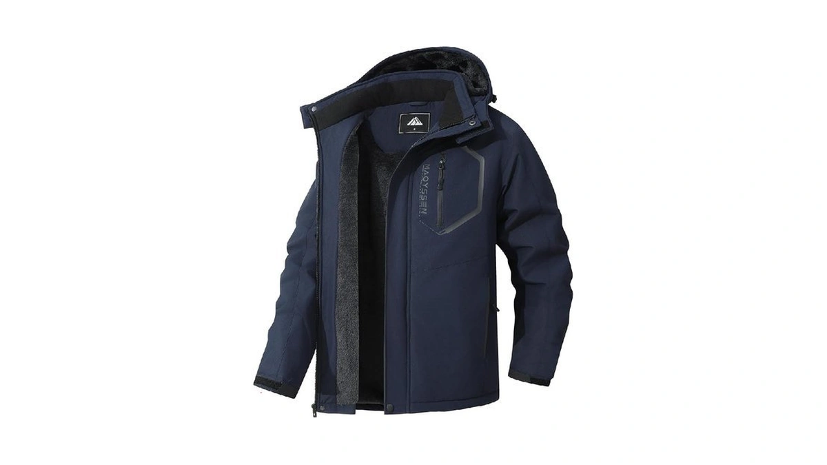 Maoyssen Men's Mountain Ski Jacket Winter Snow Coats Waterproof Warm