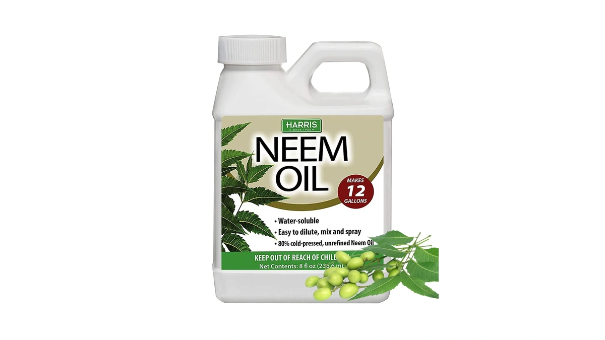 Harris Neem Oil Cold Pressed Water Soluble Concentrate, Makes 12