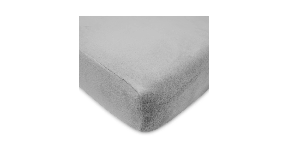 Tl Care Heavenly Soft Chenille Fitted Crib Sheet 28" X