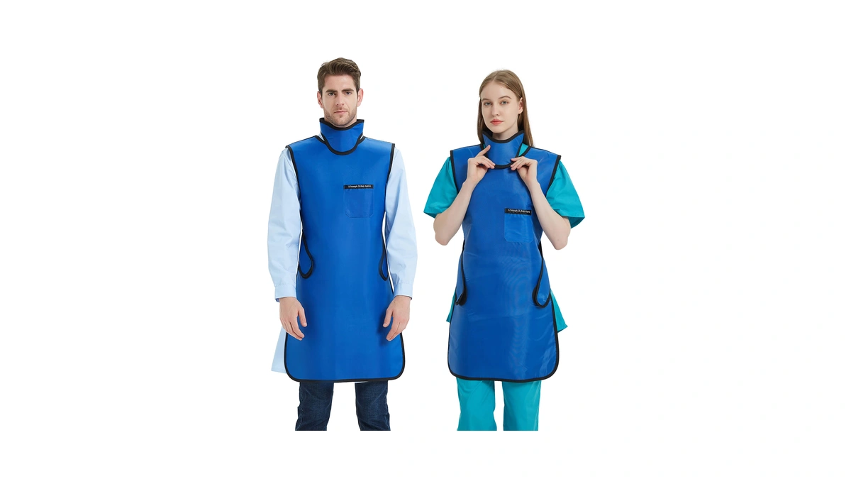 0.5mmpb Xray Lead Apron For Xray With Thyroid Shield Collar,lead