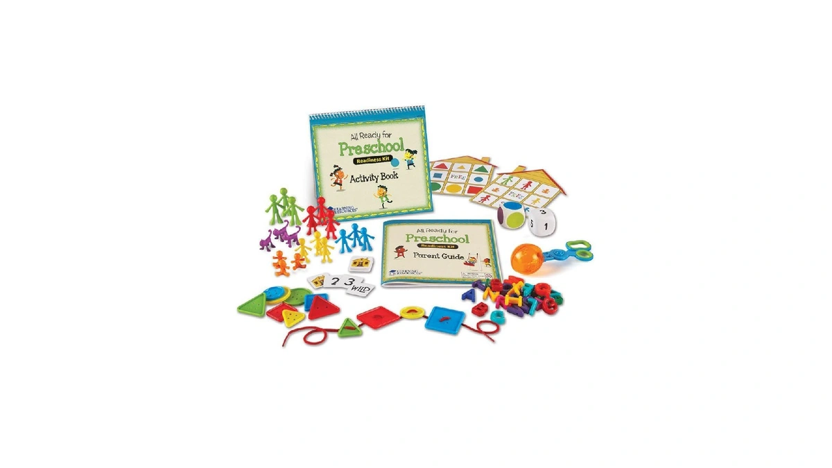 Learning Resources All Ready For Preschool Readiness Kit - 60