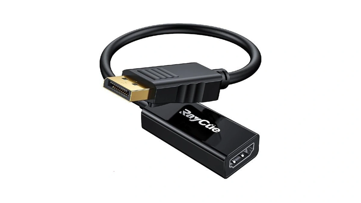Raycue 4k Displayport To Hdmi Adapter, Uni-directional Dp 1.2 To