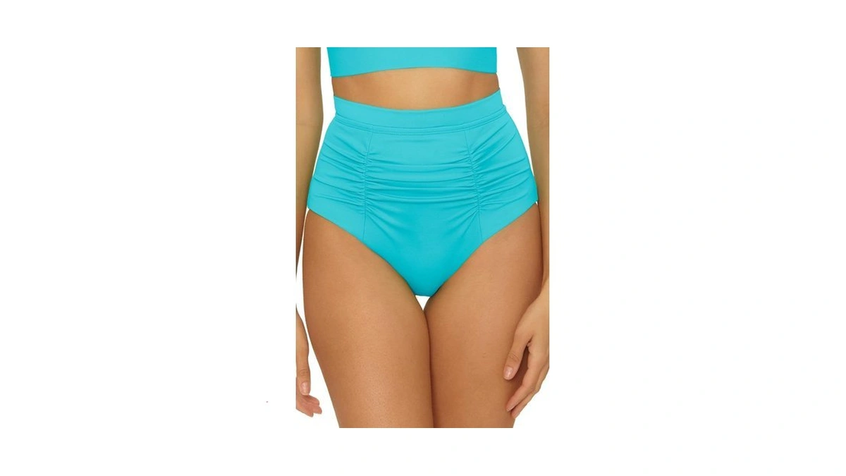 Soluna Swim Sun Goddess - Women's High Waisted Bikini Bottom,