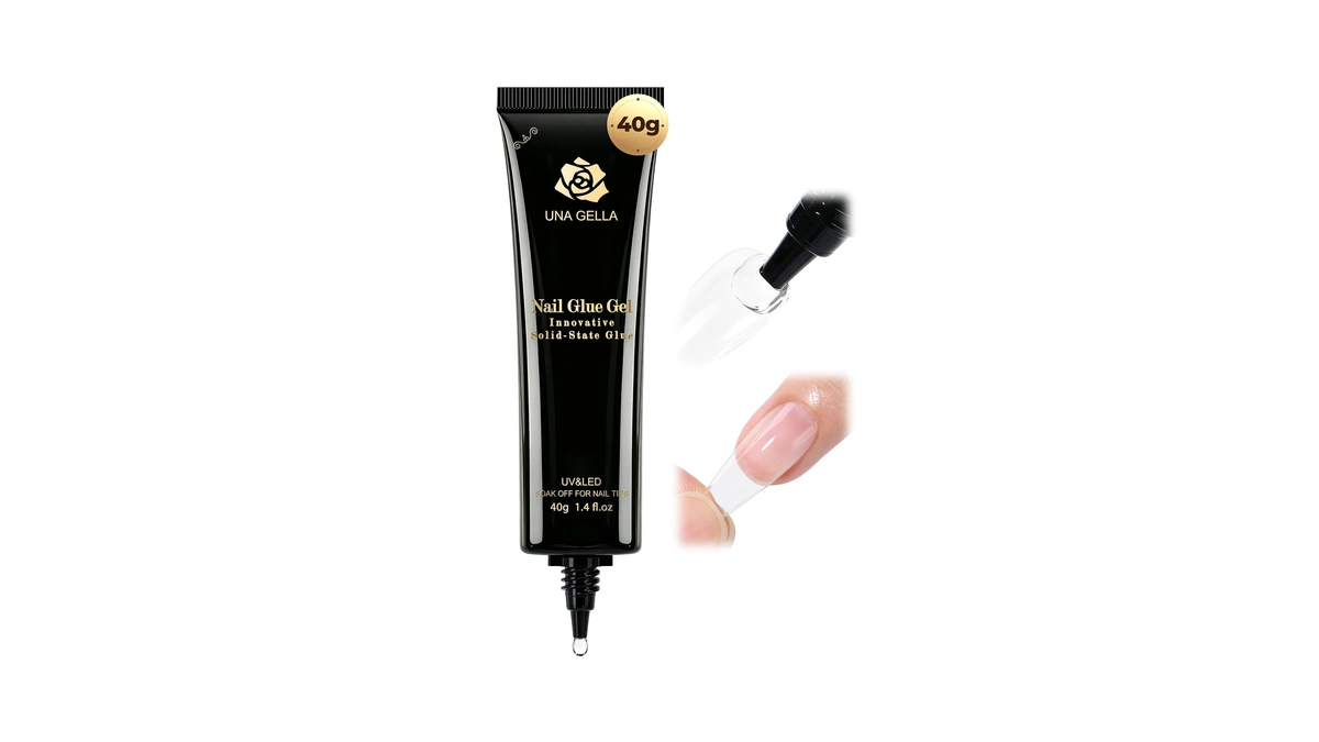 Una Gella Gel Nail Glue, Solid Nails Gl Ue Gel