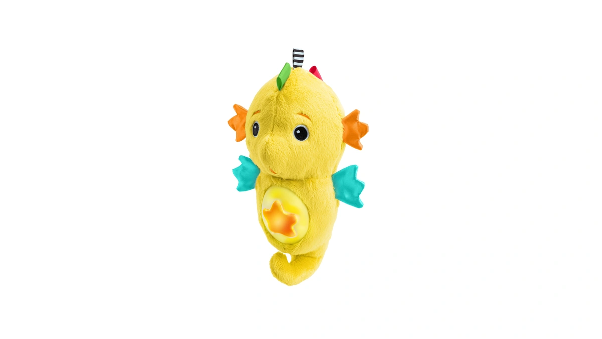 Baby Einstein Sea Dreams Seahorse Plush Soother Toy, With Music