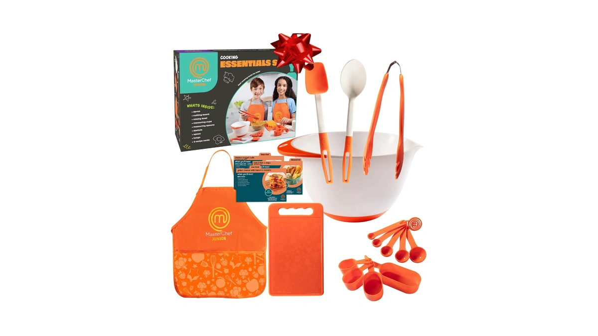 Masterchef Junior Cooking Essentials Set - 9 Pc. Kit Includes