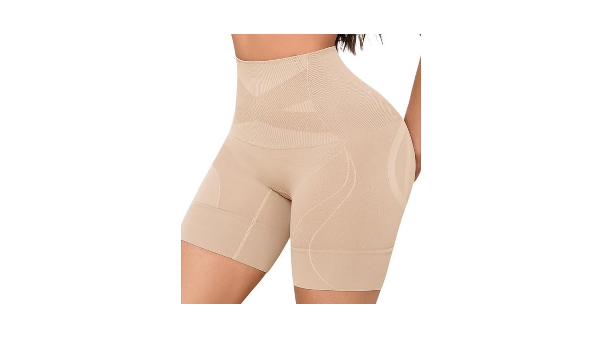 Jujucute High Waisted Faja Body Shaper Panties Compression Shorts Shapewear