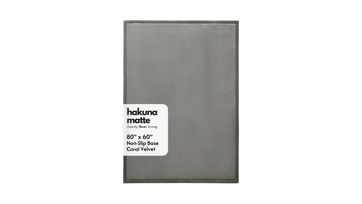 Hakuna Matte Cloudsoft Baby Play Mat 60"x80" - Non-slip Foam