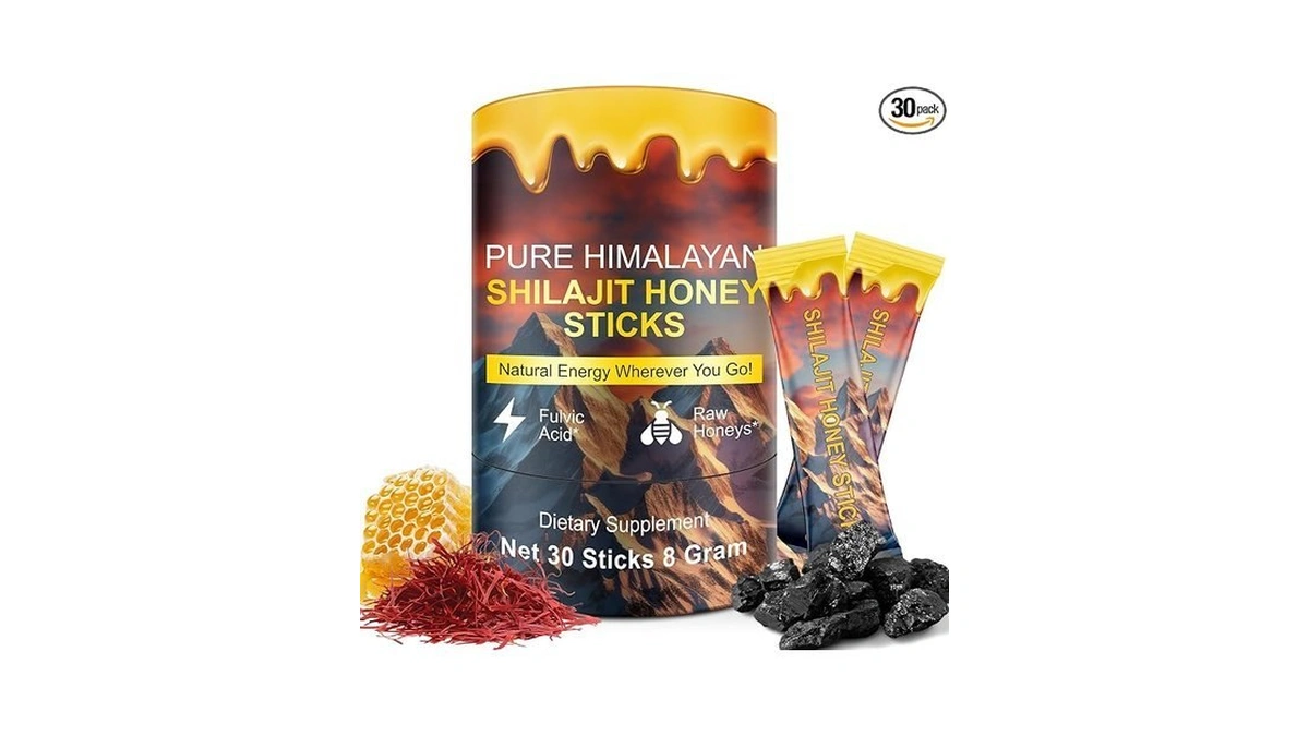 Shilajit Honey Sticks,pure Himalayan Shilajit Honey Stick For Men &