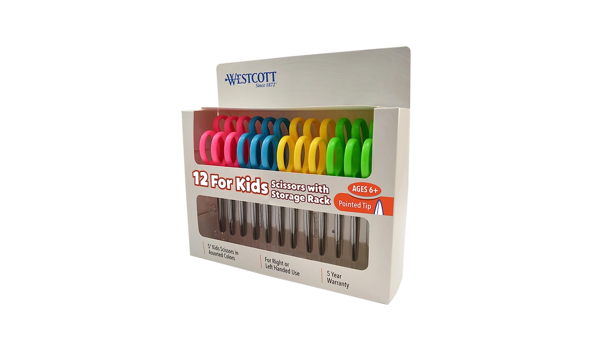 Westcott Right & Left-handed Scissors For Kids - Back To