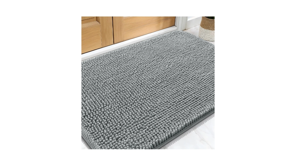 Olanly Dog Door Mat For Muddy Paws 30x20, Absorbs Moisture