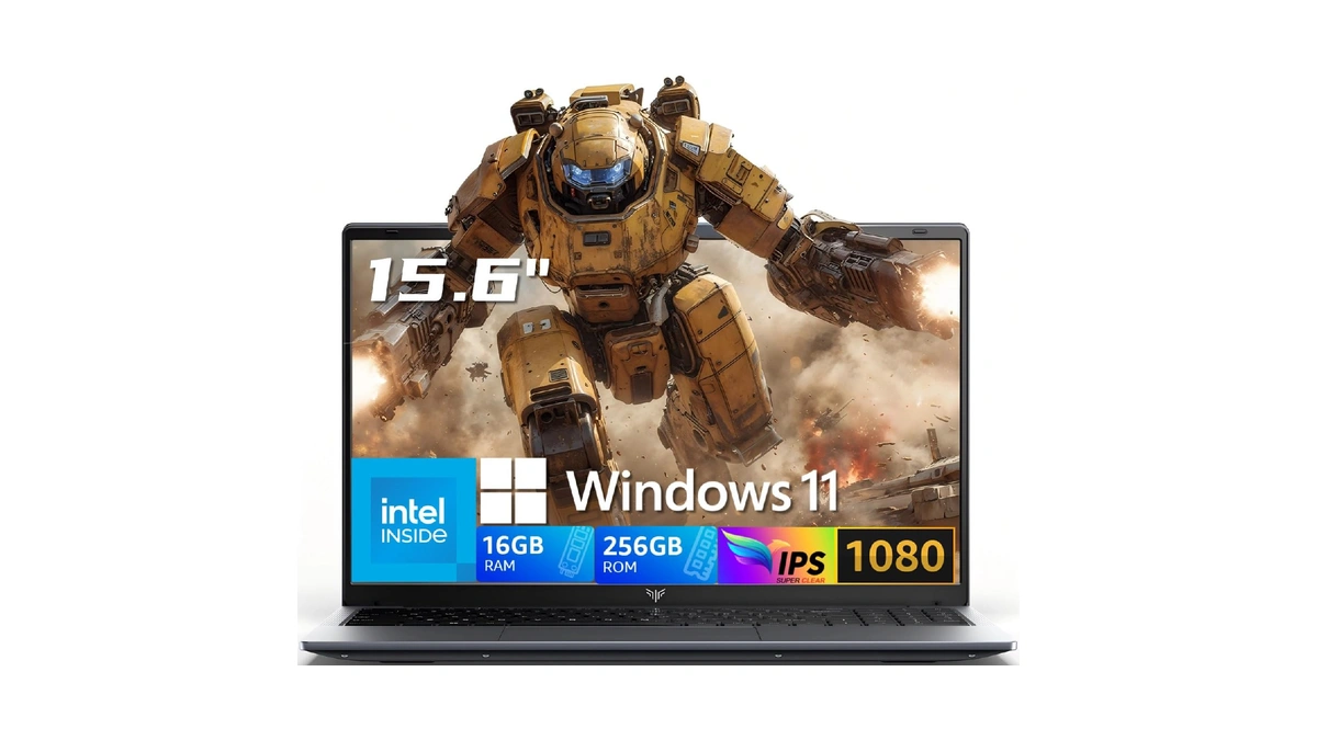 2026 Laptop 15.6" Hd Ips Display Laptop With N95 Processor,