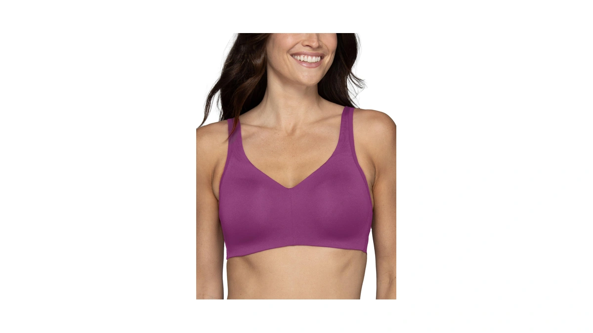 Vanity Fair Women's Beyond Comfort Wireless Bra, Convertible Straps &