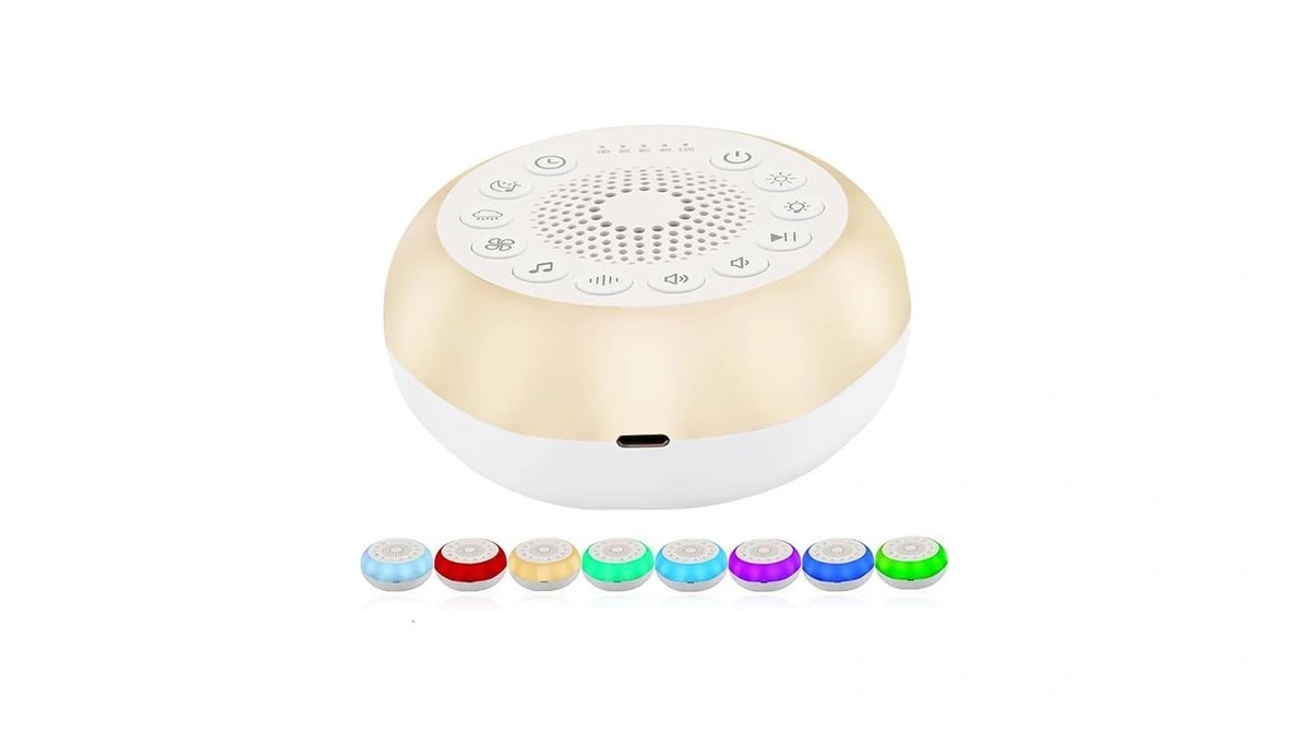 Syaws Portable Sound Machine,white Noise Machine With 27 Soothing Sounds,7