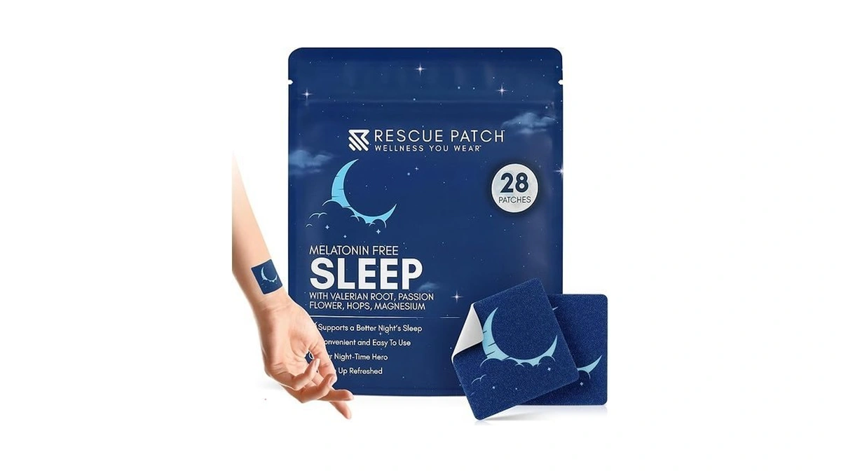 Sleep Support Patches For Adults, Melatonin-free, Extra Strength, 28 Count
