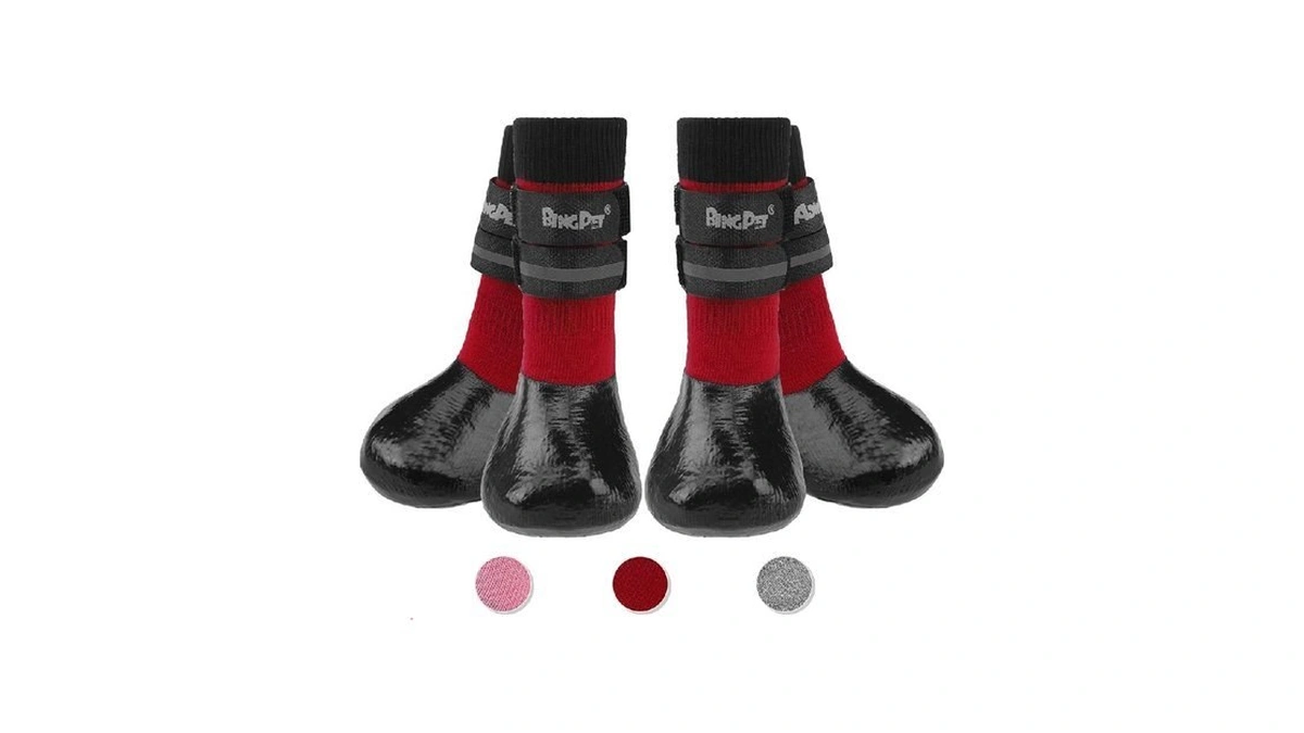 Bingpet Anti-slip Dog Socks For Hardwood Floors,injury Prevent Licking Dog