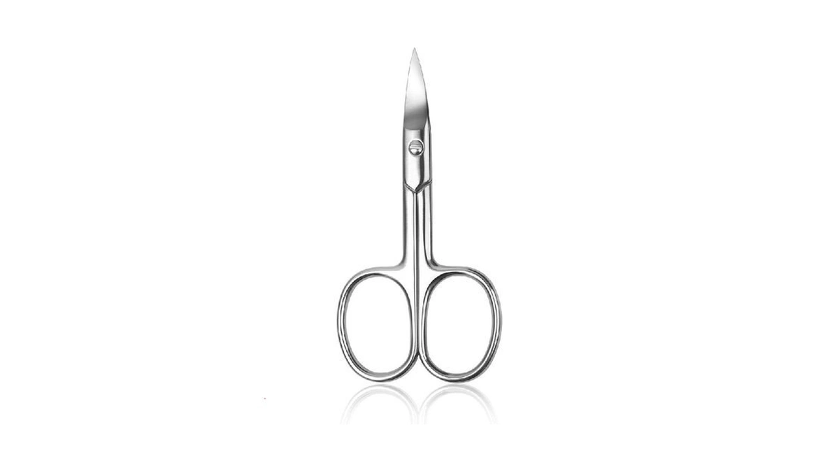 Gr Curved Craft Scissors For Eyebrow Eyelash Extensions