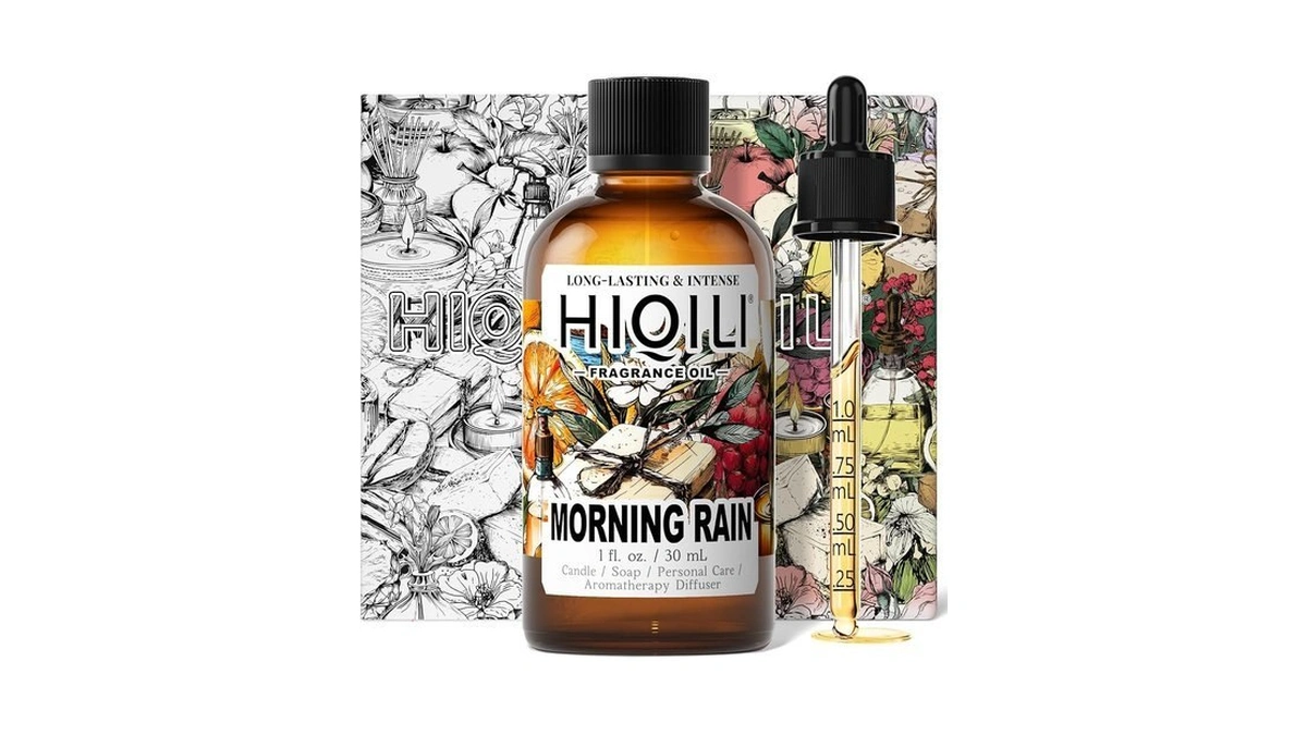 Hiqili Morning Rain Fragrance Oil For Soap, Candle & Diffuser