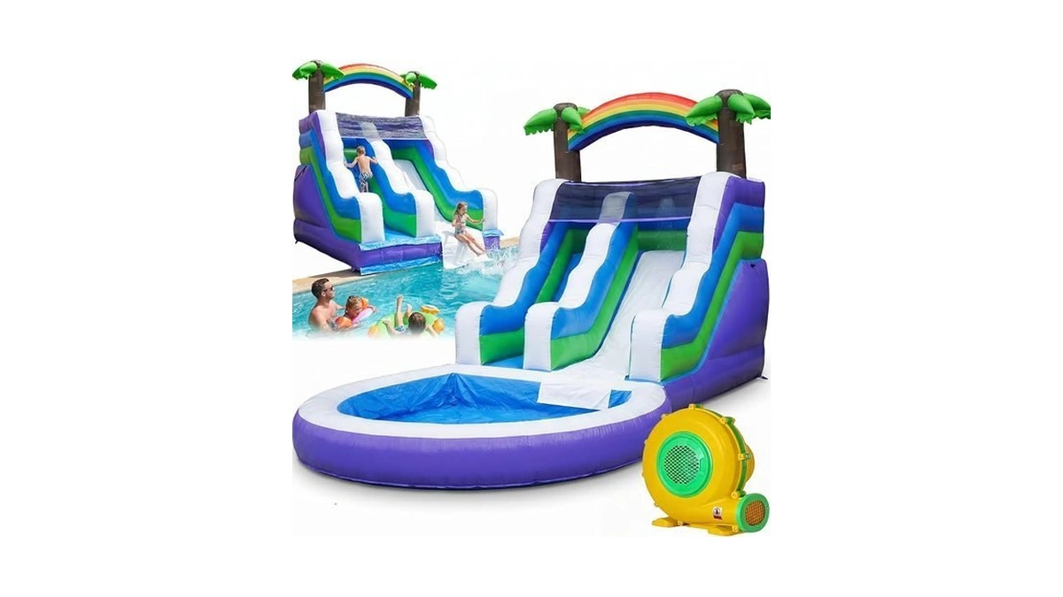 Welandfun 26.3ft Pvc Commercial Inflatable Water Slide For Big Kids