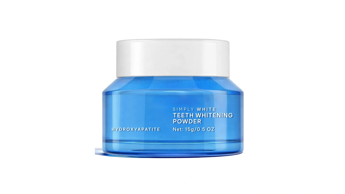 Enamel-safe Teeth Whitening Powder - Hydroxyapatite - Gentle On Teeth