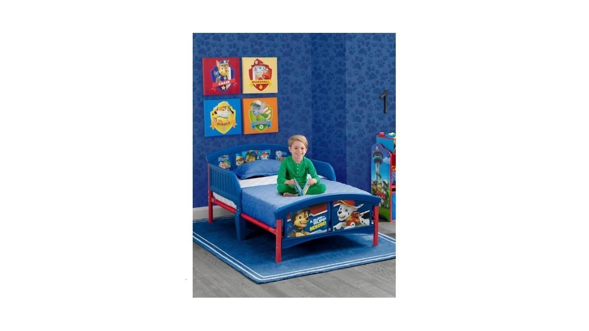 Delta Children Plastic Toddler Bed, Nick Jr. Paw Patrol