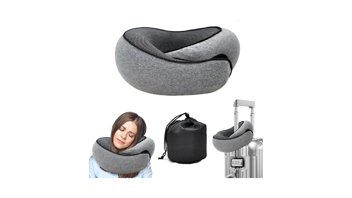 Weershun Travel Pillow For Airplanes, 2026 New Memory Foam Neck