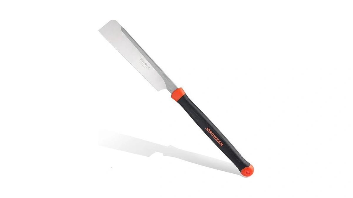 Jorgensen Japanese Pull Saw, 9.5 Inch Pro Dovetail Saw With