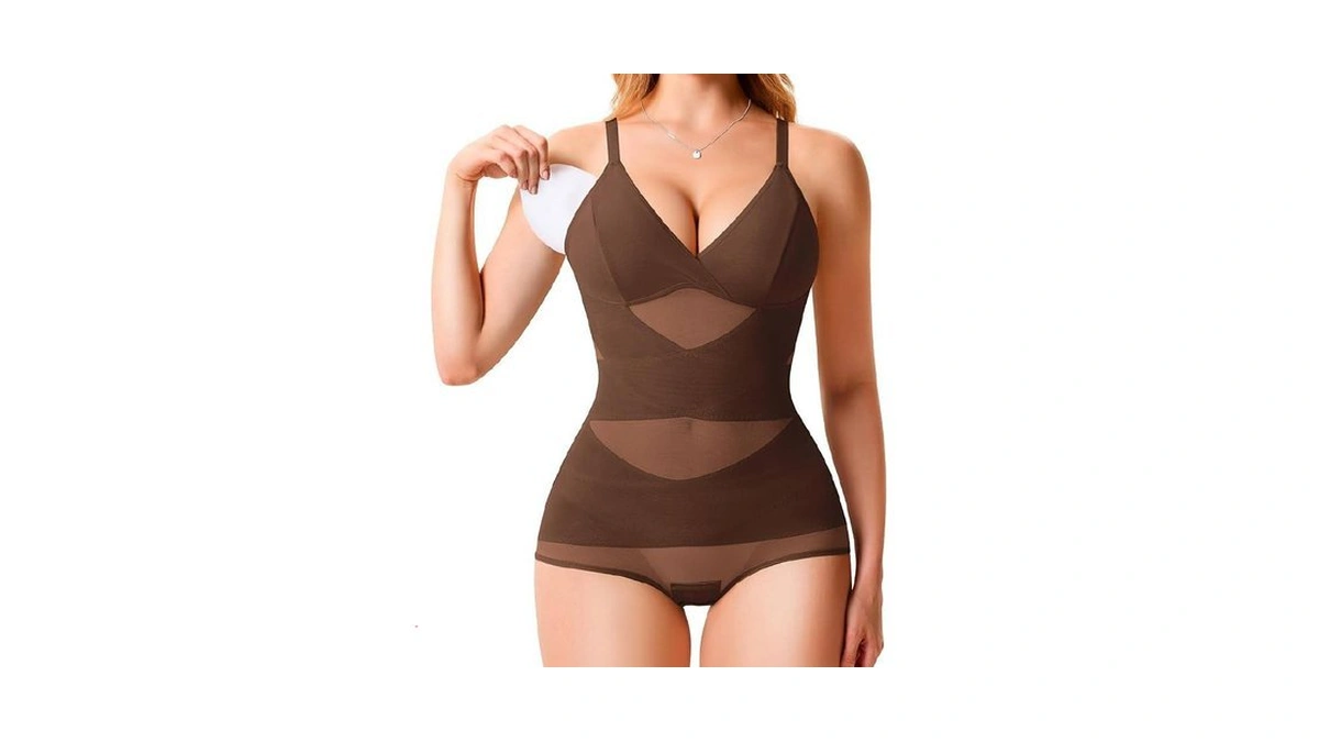 Gotoly Shapewear Bodysuit For Women Tummy Control Faja Body Shaper