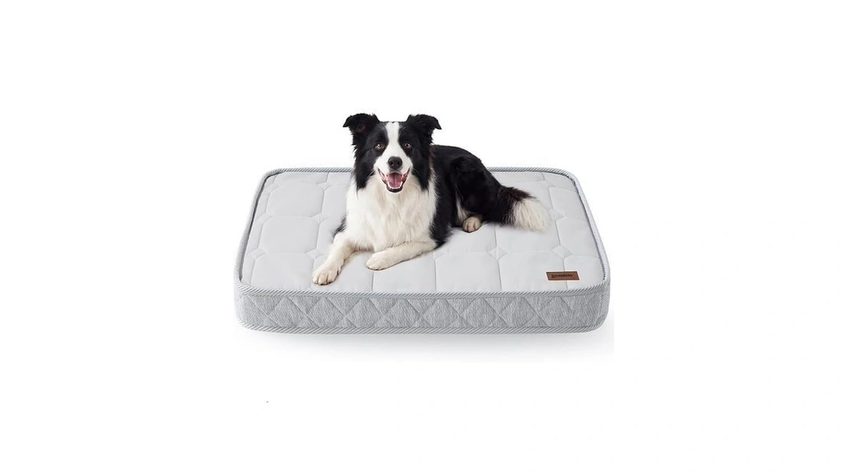 Zomisia Q-max 0.5 Orthopedic Cooling Dog Bed For Crate, Reversible