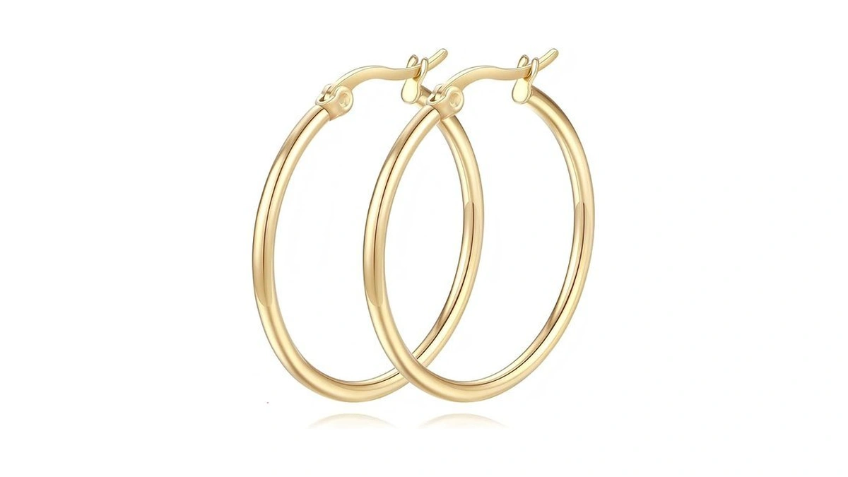 Gold Womens Earrings