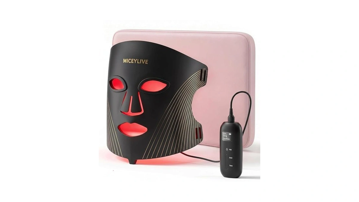 Miceylive Red Light Therapy For Face Mask, Blue Light Therapy